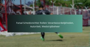 Futsal Scheidsrechter Rollen: Verantwoordelijkheden, Autoriteit, Wedstrijdbeheer